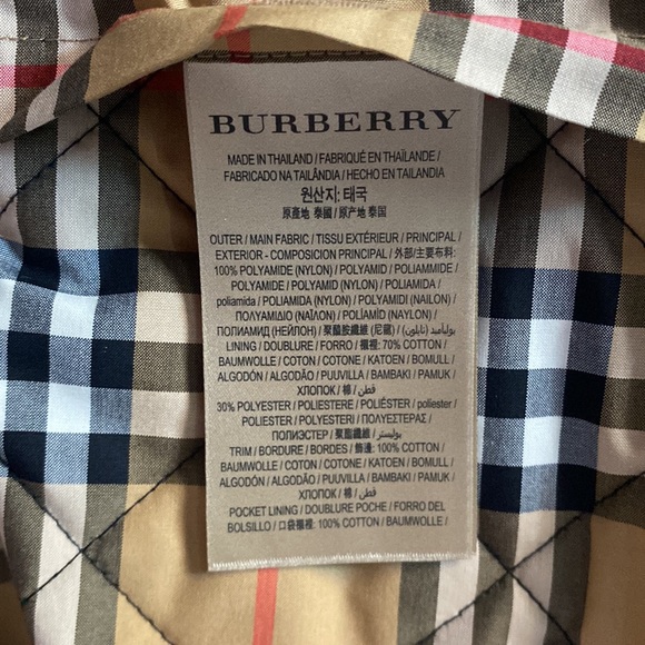 NWOT Burberry coat - Picture 10 of 15